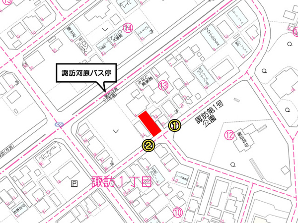 八戸市諏訪１丁目の土地