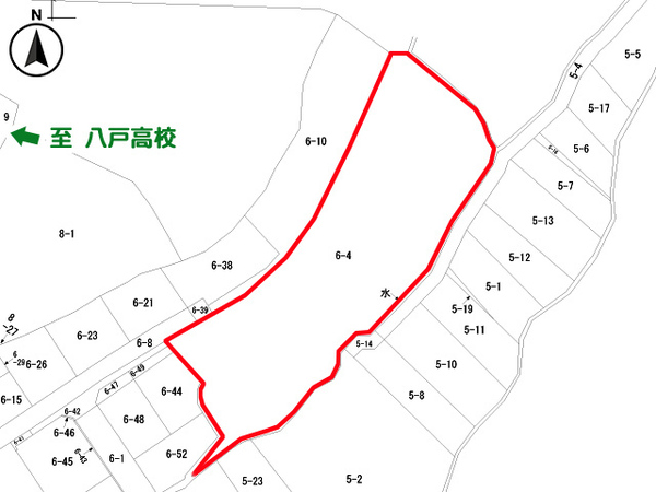 八戸市糠塚前谷地　売土地　3254（O）