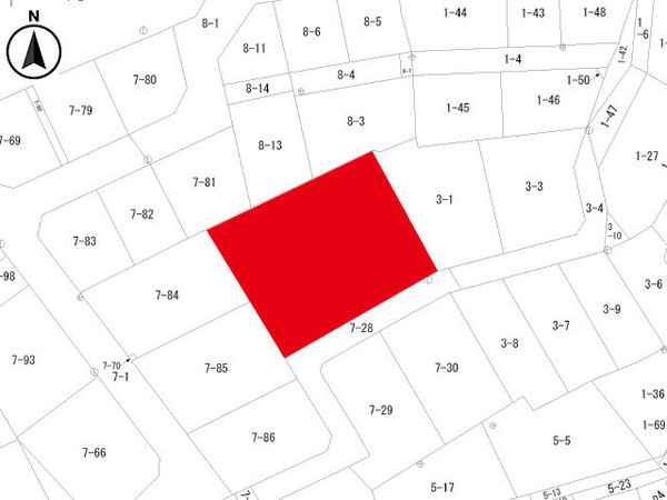 八戸市湊町穴畑　住宅用売土地　3270（A）