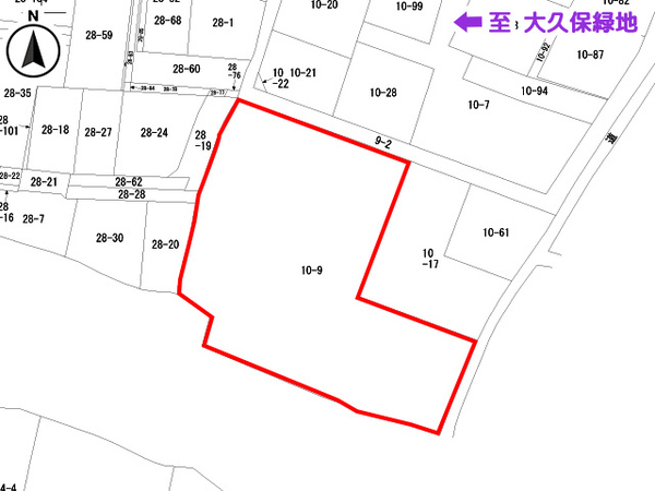 八戸市沢里鹿島沢　住宅用売土地　3274（A）