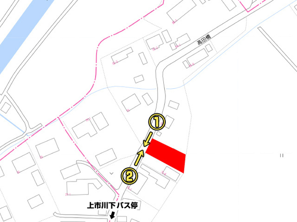 三戸郡五戸町大字上市川字高田の土地