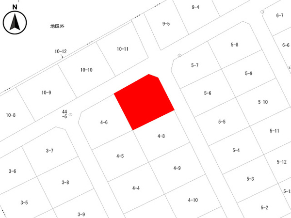 上北郡おいらせ町洋光台４丁目の土地