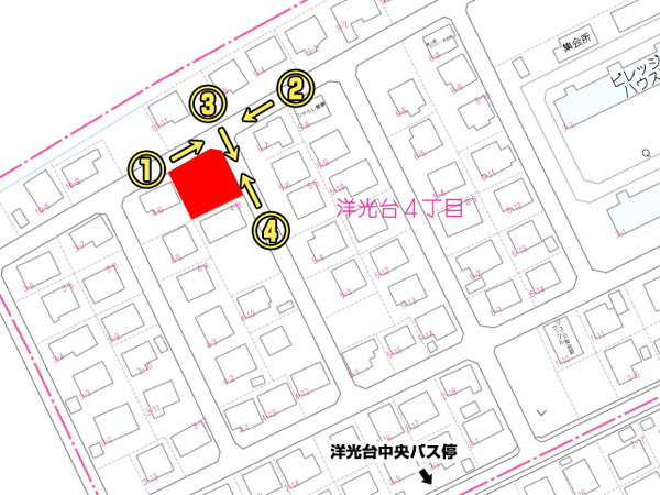 上北郡おいらせ町洋光台４丁目の土地