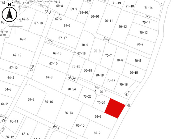 八戸市吹上二丁目　住宅用売土地　3292（O）