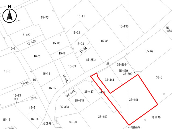 八戸市市川町桔梗野　住宅用売土地　3305（O）