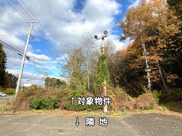 八戸市市川町和野前山　売土地（調整区域）　3309（A）