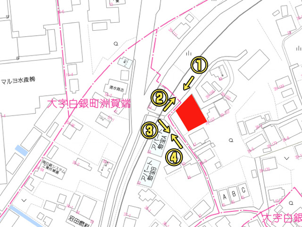 八戸市大字白銀町字人形沢の土地