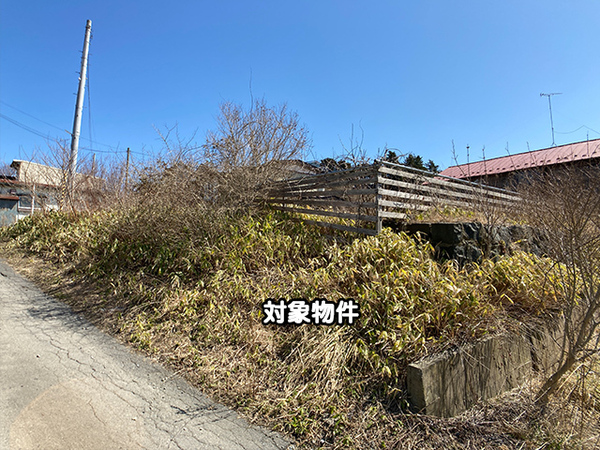 八戸市大字白銀町字人形沢の土地