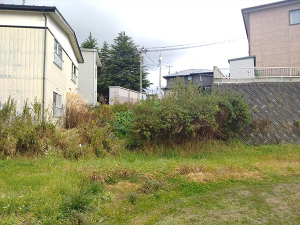八戸市大字新井田字長塚森の土地