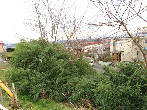 八戸市吹上6丁目の土地(現地土地写真)