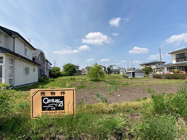 八戸市大字新井田字中ノ森の土地