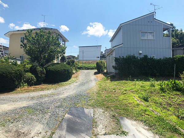 八戸市大字新井田字寺ノ上の土地