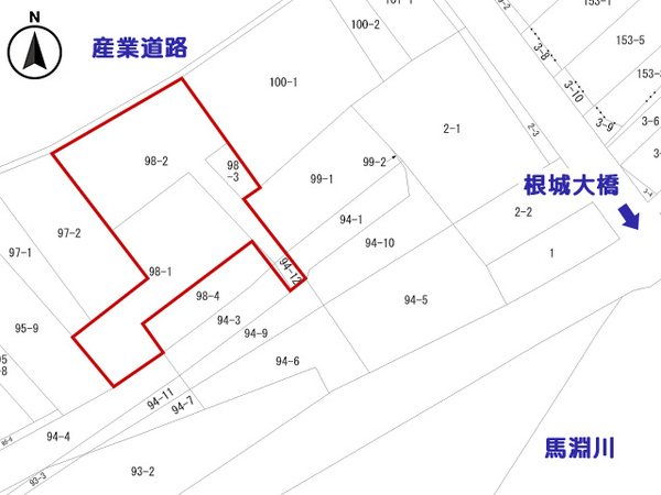 八戸市大字長苗代字内舟渡の土地