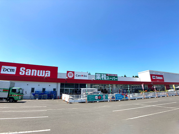 上北郡おいらせ町緑ヶ丘５丁目の土地(DCMサンワ下田店)