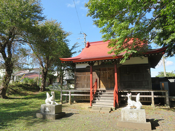 八戸市大字市川町字尻引堤沢の土地(正一位稲荷神社)