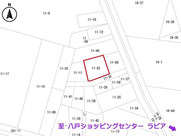 八戸市江陽２丁目の土地