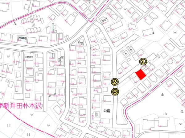 八戸市大字新井田字朴木沢の土地