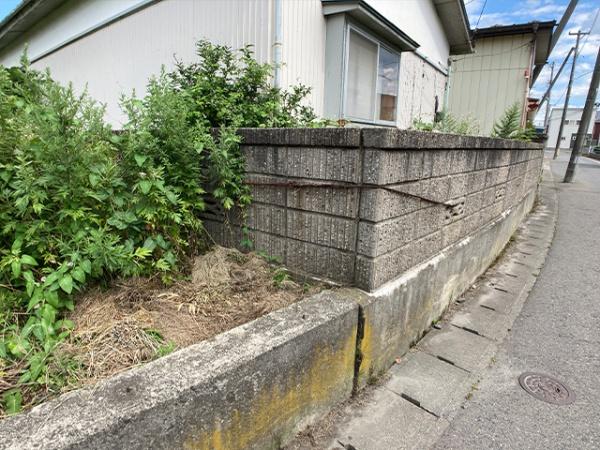 八戸市大字白銀町字栗沢道の土地