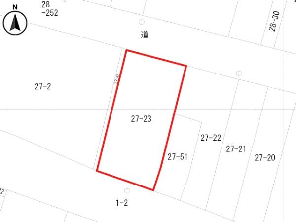 八戸市湊町大沢　住宅用売土地　3463（O）