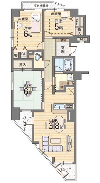 【ダイアパレス住之江公園】