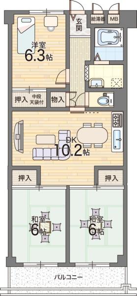 関目グリーンハイツＡ棟