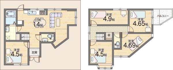 大阪市淀川区十八条１丁目の中古一戸建