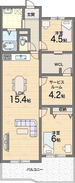 【シャトーサンパークスクエア】