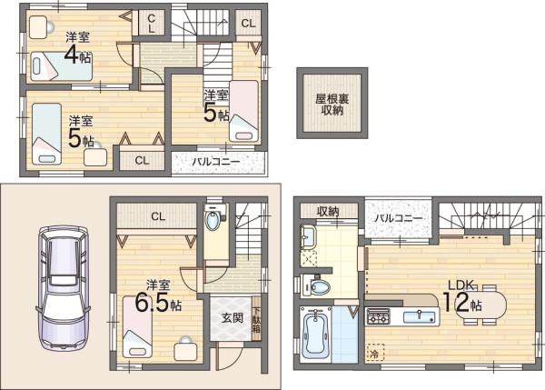 大阪市都島区毛馬町２丁目の中古一戸建