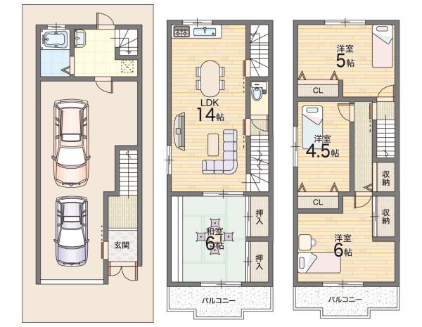 東大阪市東上小阪の中古一戸建