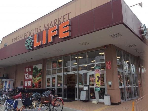 大阪市西淀川区竹島3丁目の土地(ライフ三津屋店)