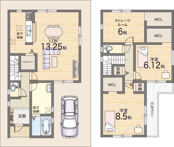 寝屋川市若葉町の新築一戸建