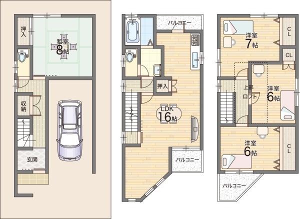 東大阪市加納１丁目の中古一戸建