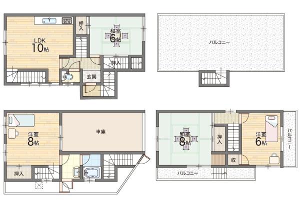 守口市金田町３丁目の中古一戸建