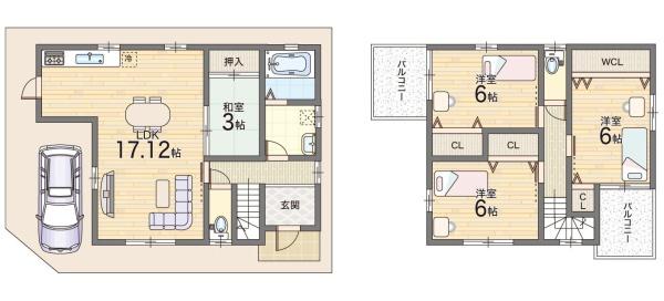東大阪市大蓮東１丁目の売土地