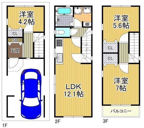 大阪市大正区平尾２丁目の売土地