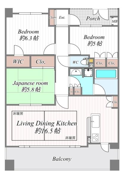 【パークスクエア城東Ⅱ番館】