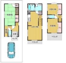 大阪市東成区玉津３丁目の中古一戸建