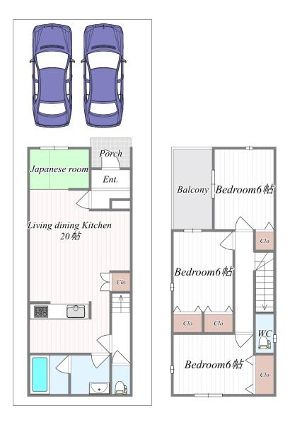 伊丹市中野東１丁目の新築一戸建