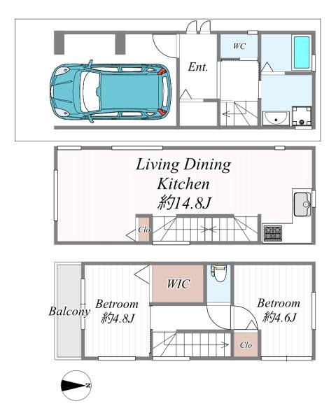 高槻市大塚町１丁目の中古一戸建