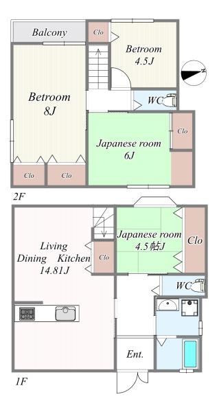 大阪市大正区南恩加島６丁目の中古一戸建