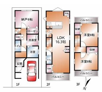 堺市西区鳳南町５丁の新築一戸建