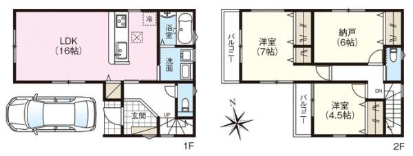 八尾市上之島町南６丁目の新築一戸建
