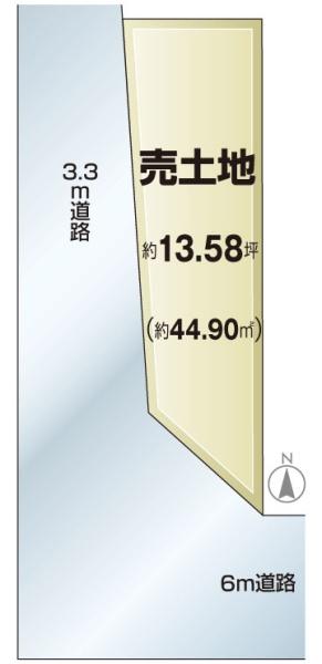 大阪市城東区東中浜２丁目の土地