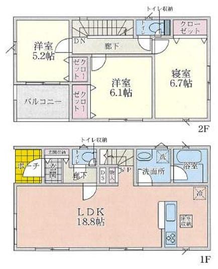四條畷市南野６丁目の新築一戸建