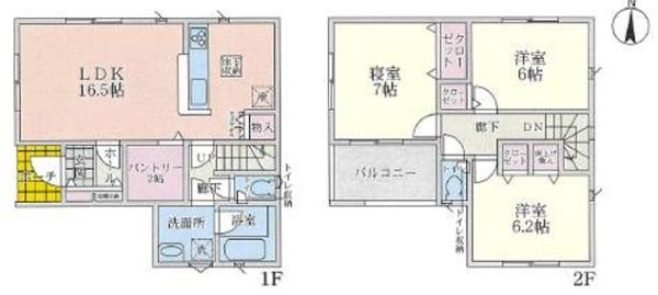 四條畷市南野６丁目の新築一戸建