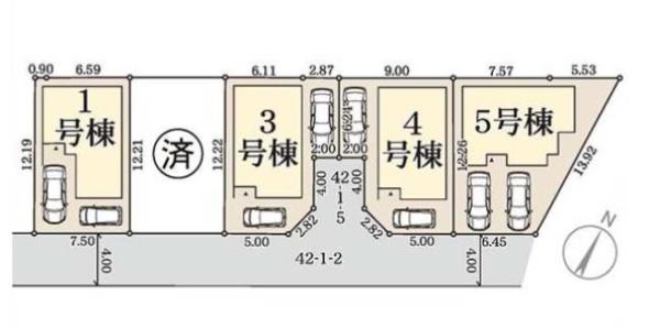 大阪市住吉区庭井１丁目の新築一戸建