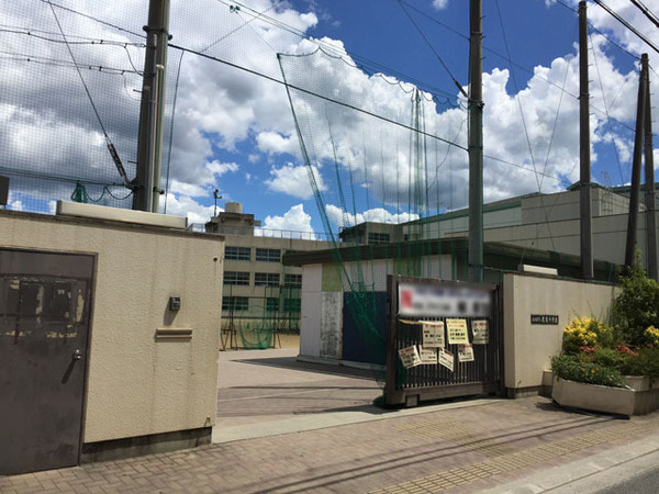 東大阪市花園西町1丁目の土地(東大阪市立花園中学校)