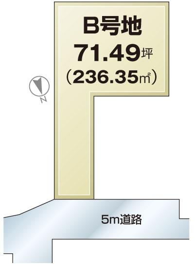 四條畷市蔀屋本町の売土地