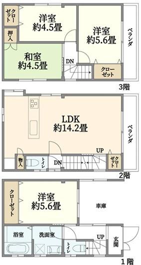 東大阪市西鴻池町１丁目の中古一戸建
