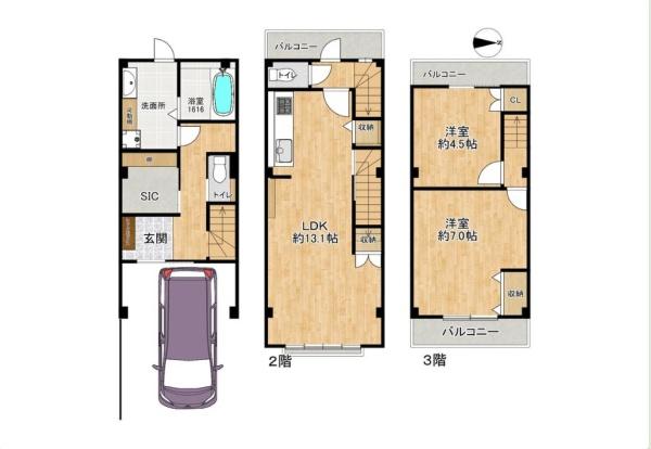 大阪市旭区新森２丁目の中古一戸建